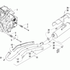 450 Двигатель и глушитель