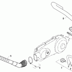 150 Kick starter and cooling duct assembly