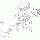 650 Mud Pro Воздухозаборник