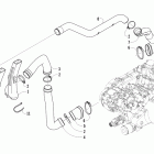 1000 Mud Pro ver2 Корпус и патрубки охлаждения