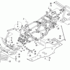 550s EFI Frame and related parts (metallic gray)