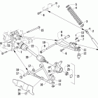 1000 Mud Pro Подвеска передняя