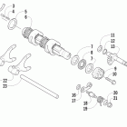 Prowler XTZ ver 2 Вилки переключения передач