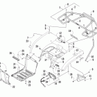 366 4Х4 Заднее крыло ,багажник и фонари