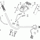 300 Utility Handlebar, instrument pod, and control assemblies