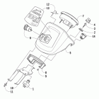 TRV 1000 Cruiser - RED Панель приборов