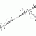 Prowler XTZ ver 2 Вторичный привод в сборе