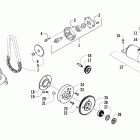 150 Starter motor and oil pump assembly