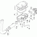 700 Mud Pro Воздухозаборник