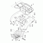 550s EFI Задний багажник ,крыло и подножки