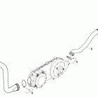 300 Utility Корпус и патрубки охлаждения