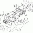 1000 Mud Pro Рама ,бампера и защита