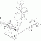 1000 Mud Pro Рычаг переключения