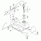 650 Mud Pro Топливный бак