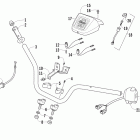 90 Utility Handlebar and control assembly