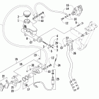 Prowler XTX Front brake assembly