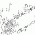 300 Utility Transmission case assembly