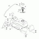 550s EFI Топливный бак