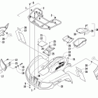 400 TRV Передний багажник крыло и фара