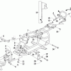 90 Utility Frame and related parts assembly