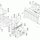 Prowler XTZ ver 2 Cargo box and tailgate assembly
