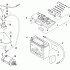 1000 Mud Pro ver2 АКБ и стартер