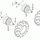 700 Mud Pro Колеса и покрышки