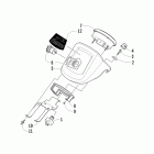 700s H1 EFI Instrument pod assembly (1pusg)