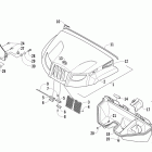 Prowler XTX Hood and headlight assembly