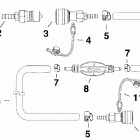 E55MRLSER Fuel hose & primer bulb assy