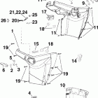 E40DRLSCB Нижний кожух двигателя