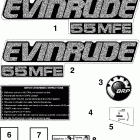 E55MJRLSCC Наклейки