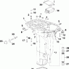 E250DHLSEC Выхлопной корпус внутренний