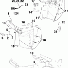 E90DPLSCB Нижний кожух двигателя