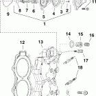E30DPLSES Головка блока цилиндров и термостат