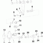 E250DPXSUG Вал переключения