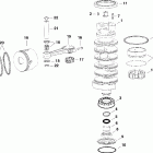 E115DCXSCS Коленчатый вал , поршни