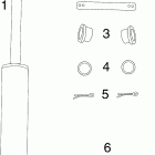 E65WDRLSCS Цилиндр наклона