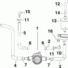 E200DPLSCA Fuel lift pump & filter