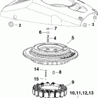 E200DCXSUR Маховик & Статор