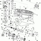E150HSLSCS Gearcase - hl model