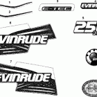 E250DHXSCS Наклейки