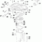 E200DHLSCF Выхлопной корпус внутренний