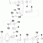 E200DCXSUR Вал переключения