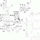 E250DPXSUG Электрические компоненты и кронштейны крепления