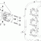 E250DPXSUG Топливная форсунка и рельсы