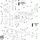 J90GLSDE Gearcase - pl, gl models