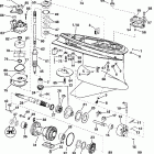E150FHLSDR Gearcase - fhl model