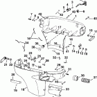 E115FSLSDS Нижний кожух двигателя