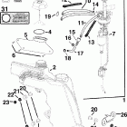 E90DPLSDA Масляный бак и насос